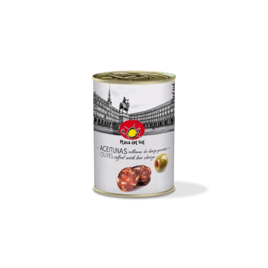 Olives vertes farcies chorizo piquant PLAZA DEL SOL