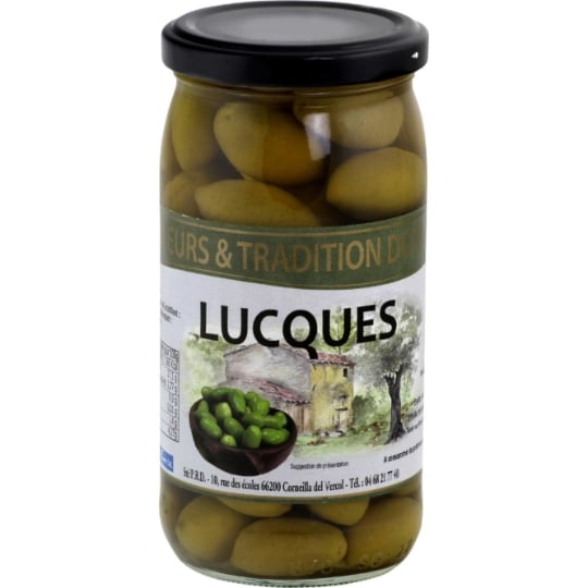 Olives Vertes Lucques SAVEURS & TRADITION DU MIDI