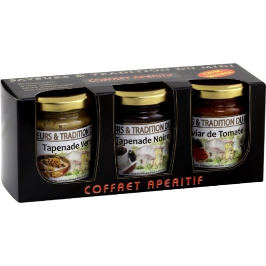 Coffret apéritif assortiment SAVEURS & TRADITION DU MIDI