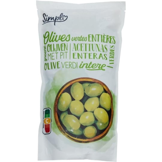 Olives Vertes Entières SIMPL