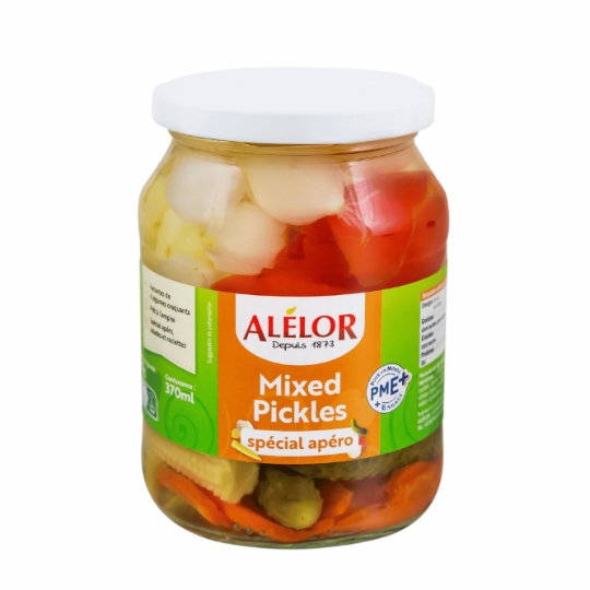 MIXED PICKLES ALELOR 330G Mixed Légumes SPECIAL APERO