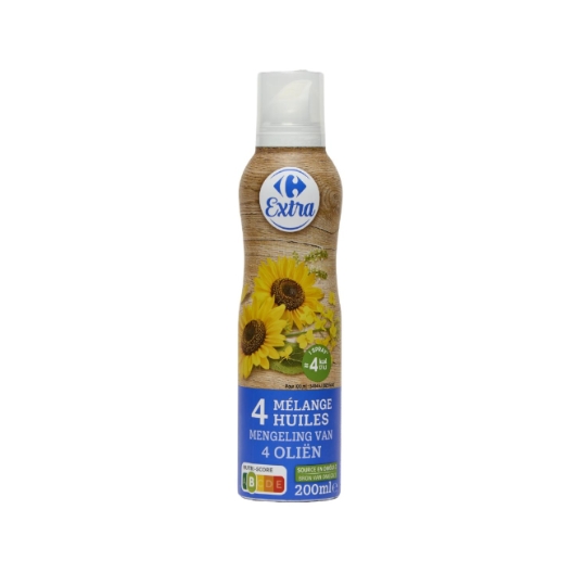 Huile végétale mélange de 4 huiles et source d’oméga 3 CARREFOUR
