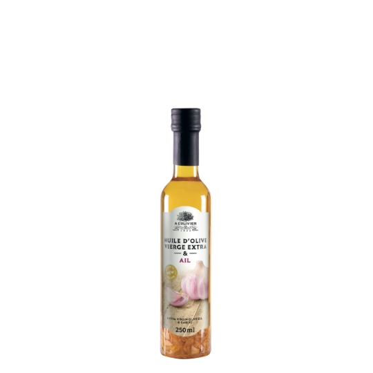 Huile D'olive à l'Ail A L'OLIVIER