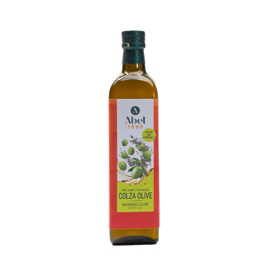 Huile mélange colza et olive ABEL 1898