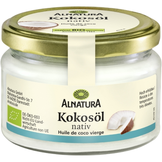Huile de coco vierge ALNATURA