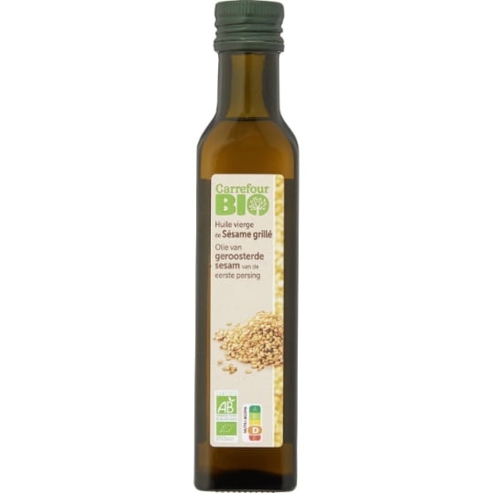 Huile  de sésame grillé Bio CARREFOUR BIO