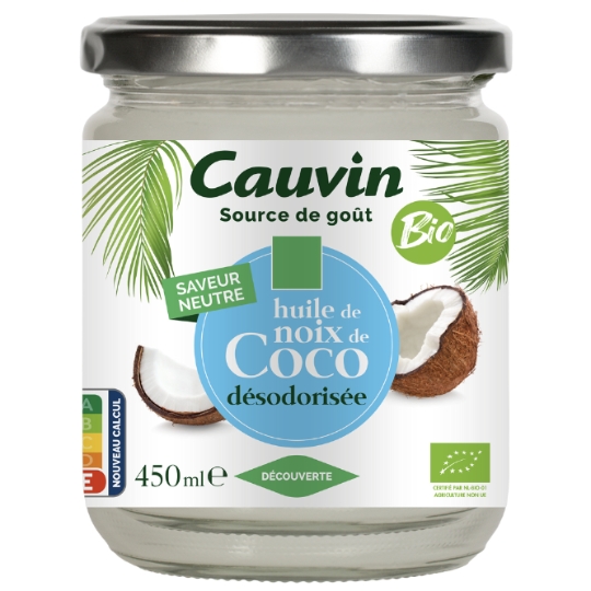 Huile de Coco Désodorisée CAUVIN