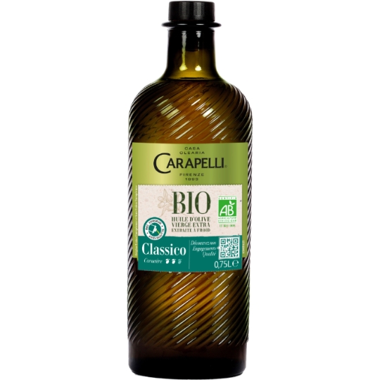 Huile d'olive vierge extra classico Bio   CARAPELLI