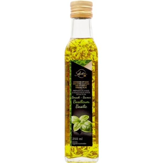 Huile d'olive vierge extra basilic CARREFOUR SELECTION