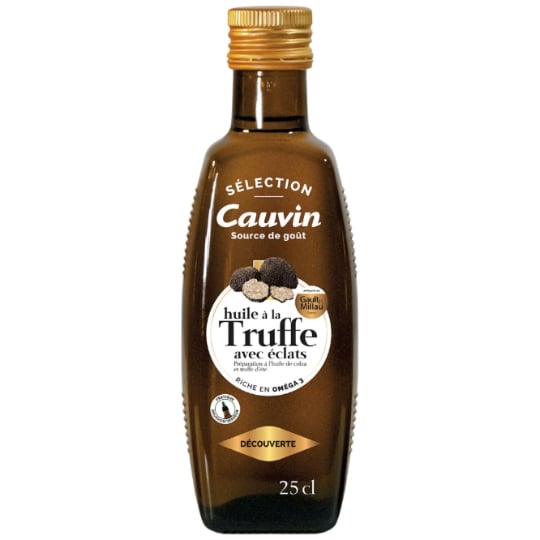Huile à la truffe avec éclats CAUVIN