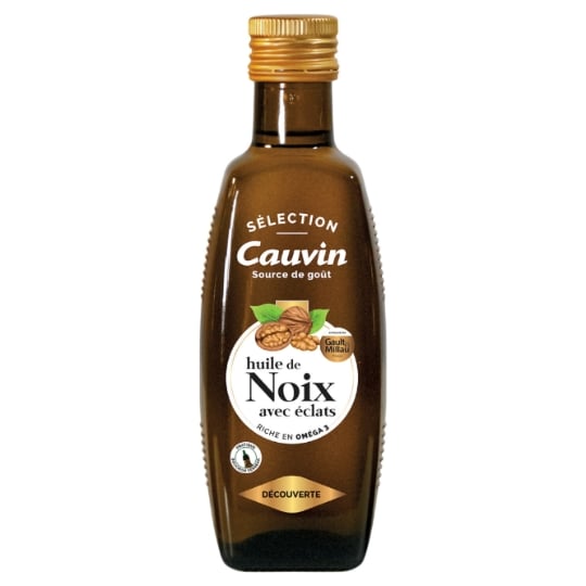 Huile de noix avec éclats CAUVIN