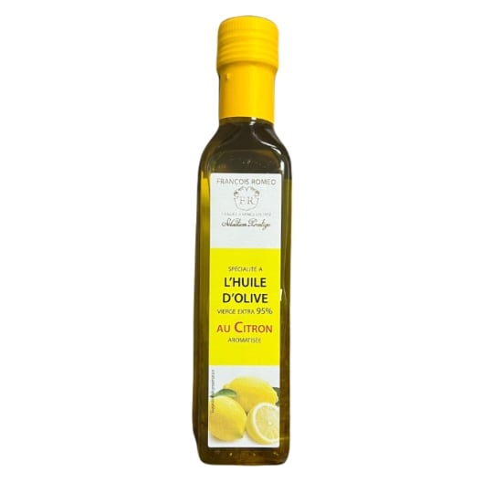 Huile d'olive  au citron FRANCOIS ROMEO