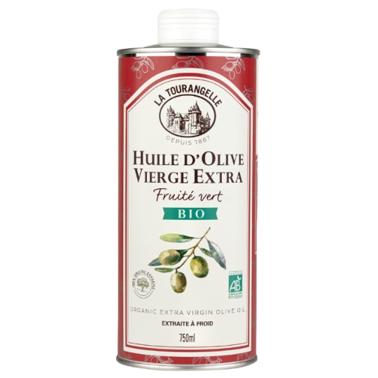 Huile d'Olive Vierge Extra Fruité Vert Bio LA TOURANGELLE