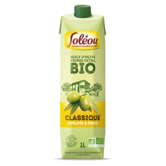 Huile d'Olive Vierge Extra Bio SOLEOU