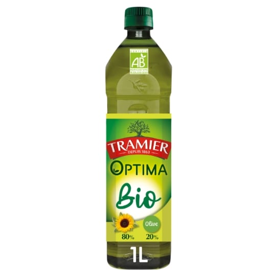 Huile  Bio d'olive & de tournesol TRAMIER