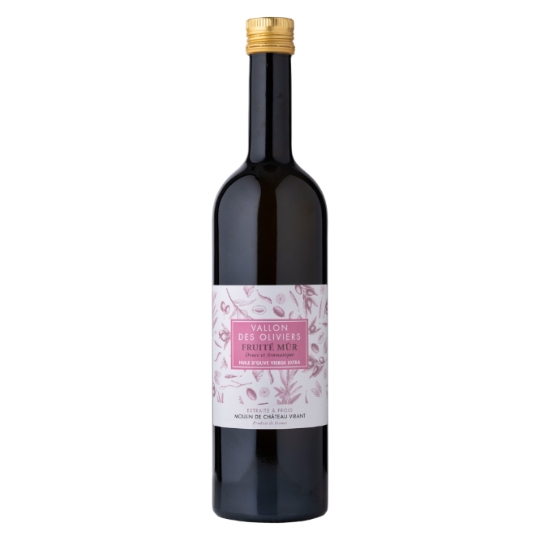 Huile d'Olive Fruité Mûr Vierge Extra Extraite à Froid VALLON DES OLIVIERS