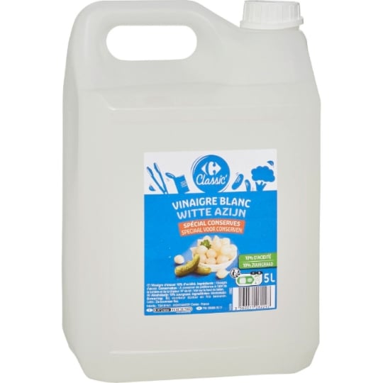 Vinaigre blanc 10% spécial conserves CARREFOUR CLASSIC'