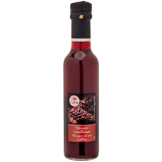 Vinaigre de vin saveur framboise CARREFOUR EXTRA