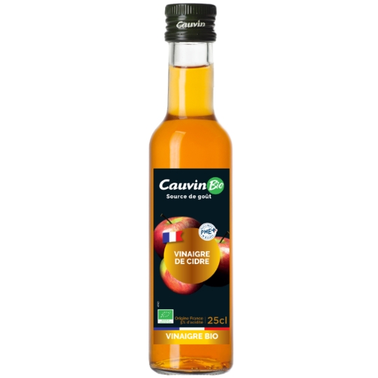 Vinaigre de cidre bio CAUVIN