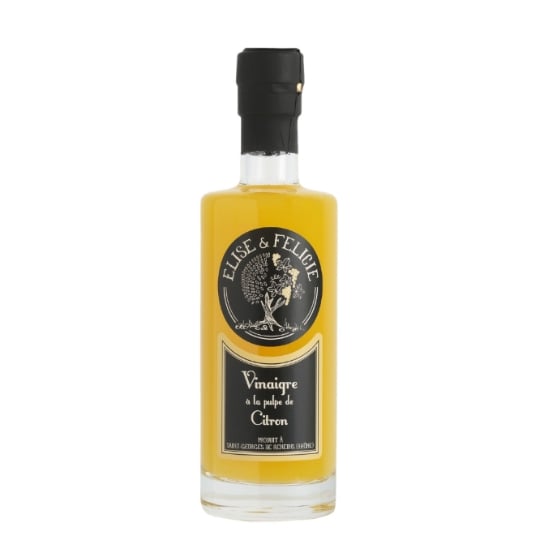 Vinaigre pulpe de citron ELISE ET FELICIE
