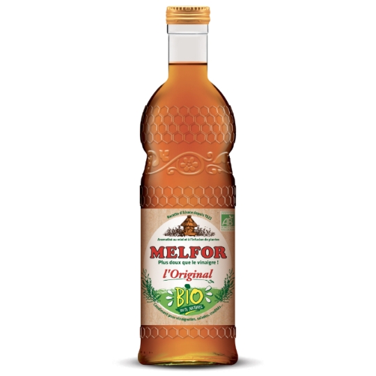 Vinaigre aromatisé au miel l'infusion de plantes Bio MELFOR