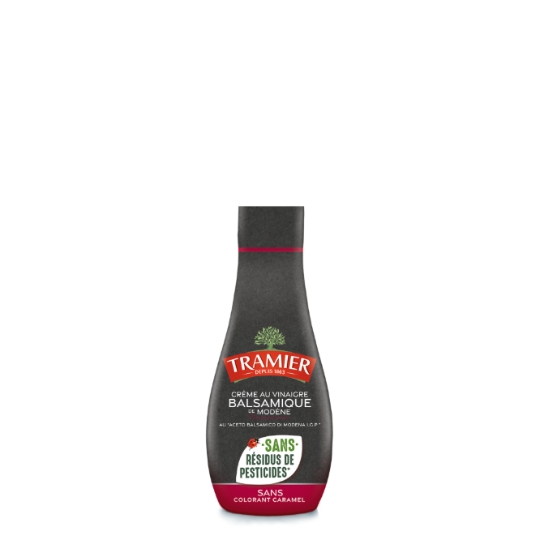 Crème au Vinaigre Balsamique de Modène Sans Résidus de Pesticides TRAMIER