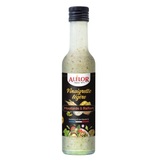 Sauce Vinaigrette légère Moutarde & Raifort ALELOR