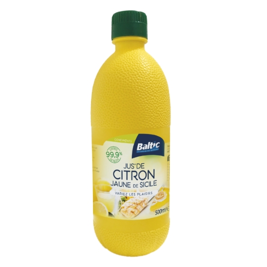 Jus de Citron Jaune de Sicile BALTIC