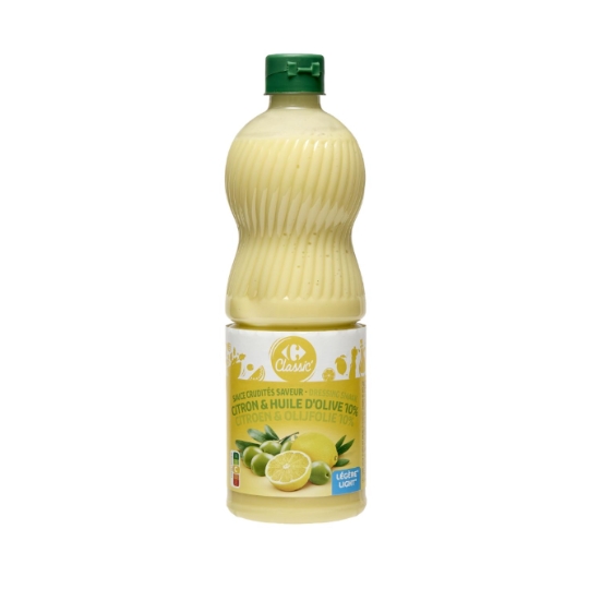 Sauce crudités légère citron CARREFOUR CLASSIC'