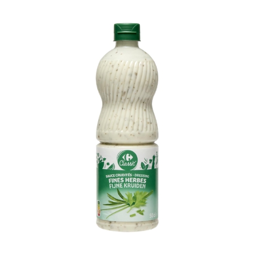 Sauce crudités fines herbes CARREFOUR CLASSIC'