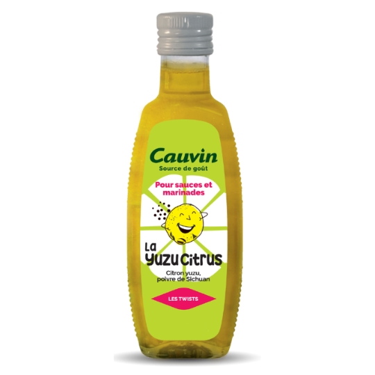 Sauce La Yuzu Citrus poivre de Sichuan CAUVIN
