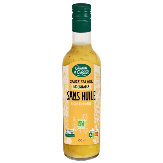 Sauce crudités Dijonnaise sans huile Bio LE JARDIN D'ORANTE
