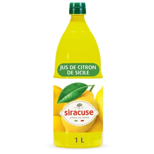 Jus de citron jaune SIRACUSE