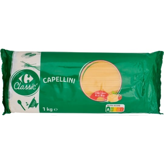 Pâtes capellini CARREFOUR