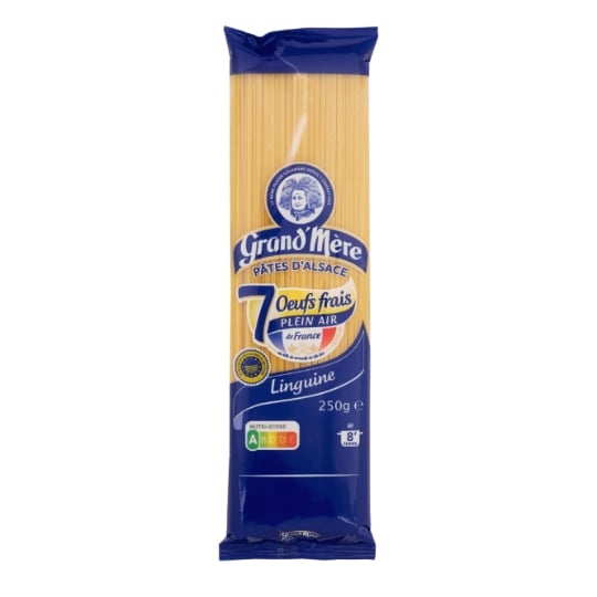 Pâtes Linguine 7 Oeufs Frais GRAND'MERE