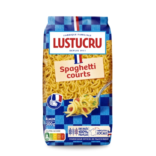 Pâtes spaghetti courts LUSTUCRU