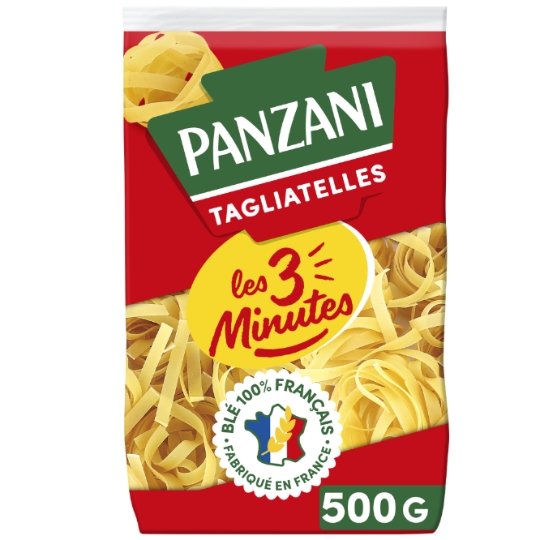 Pâtes tagliatelle les 3 minutes PANZANI