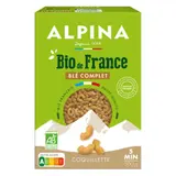 Pâtes Coquillette Blé Complet Bio ALPINA