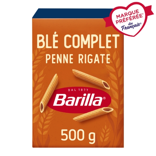 Pâtes penne rigate blé complet BARILLA
