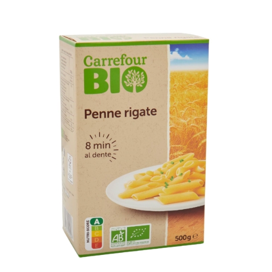Pâtes penne rigate bio CARREFOUR BIO