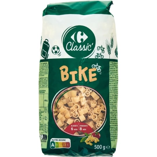 Pâtes vélo CARREFOUR CLASSIC'