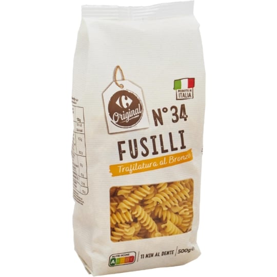 Pâtes fusilli moule en bronze CARREFOUR ORIGINAL