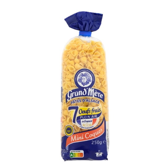 Pâtes mini coques GRAND'MERE