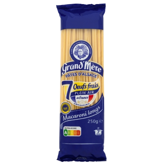 Pâtes macaroni longs GRAND'MERE