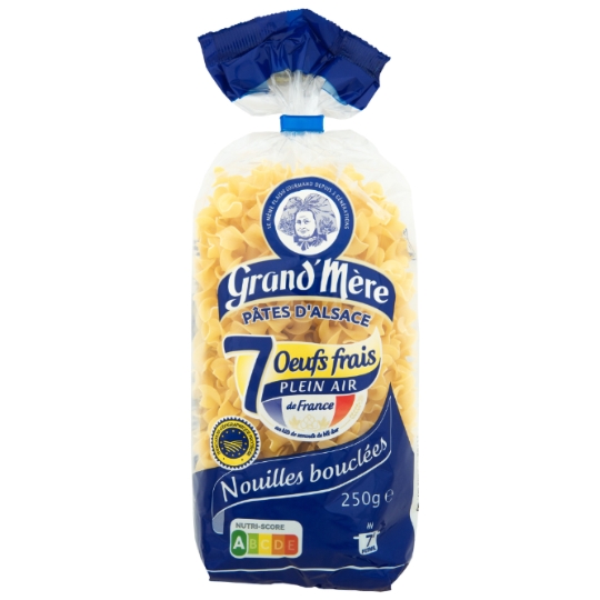 Pâtes nouilles bouclées GRAND'MERE