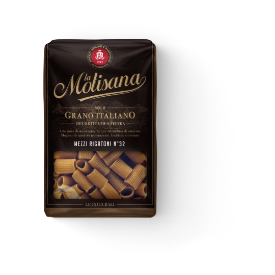 Pâtes Mezzi Rigatoni N°32 Integrali LA MOLISANA