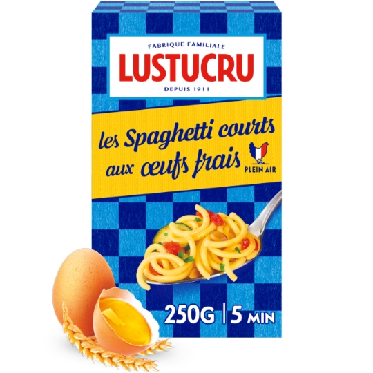 Pâtes spaghetti courts LUSTUCRU