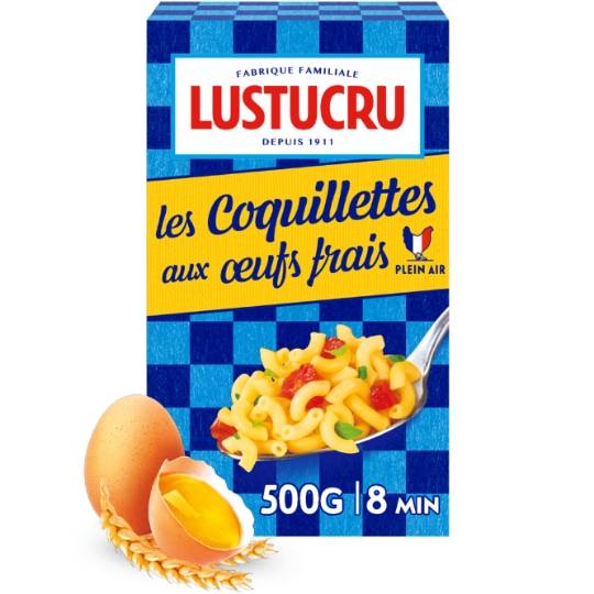 Pâtes coquillettes LUSTUCRU
