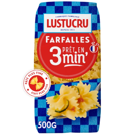 Pâtes farfalles LUSTUCRU