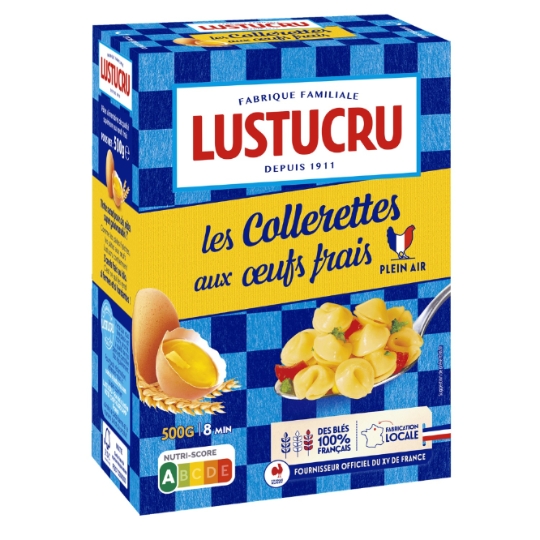 Pâtes collerettes LUSTUCRU
